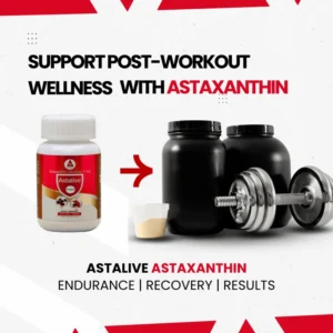 Astaxanthin for Athletes – Astalive® 4mg Softgels